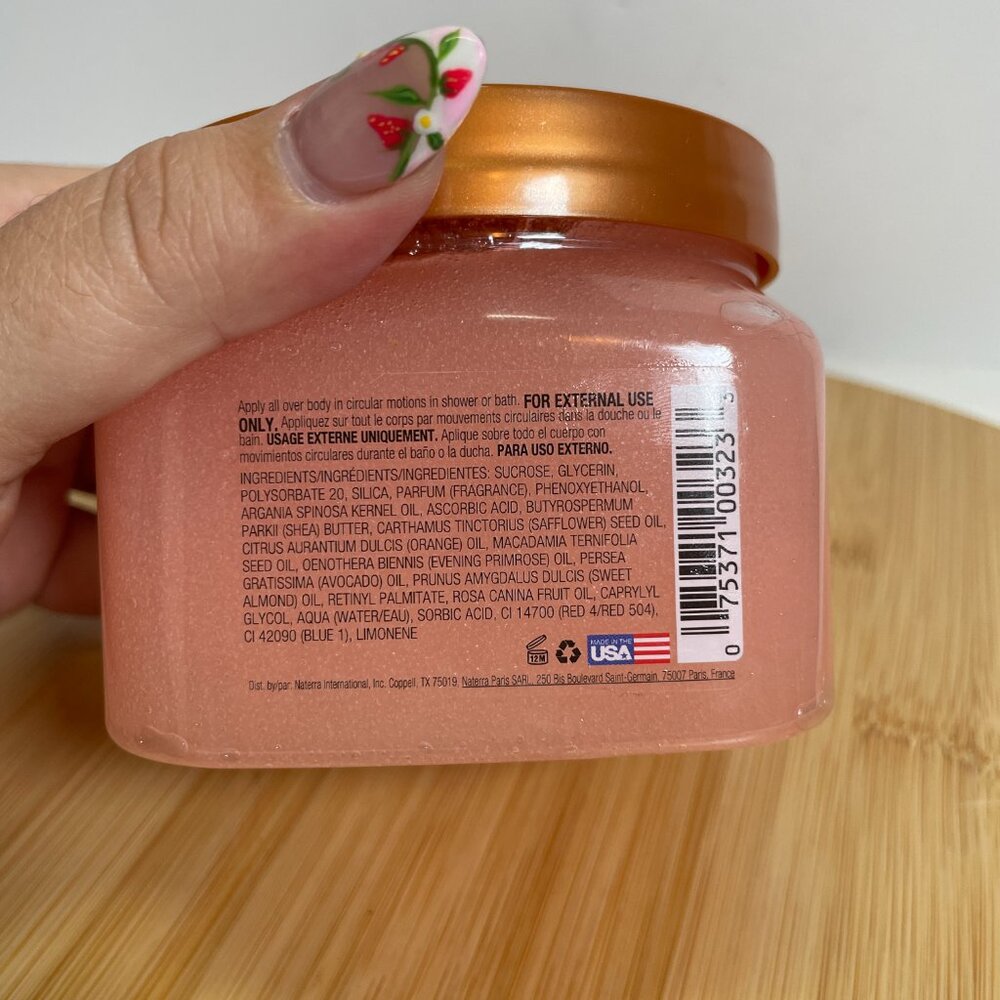 Tree Hut Moroccan Rose Shea Sugar Scrub 18 oz Exfoliating Hydrating Skin Care - Picture 5 of 6
